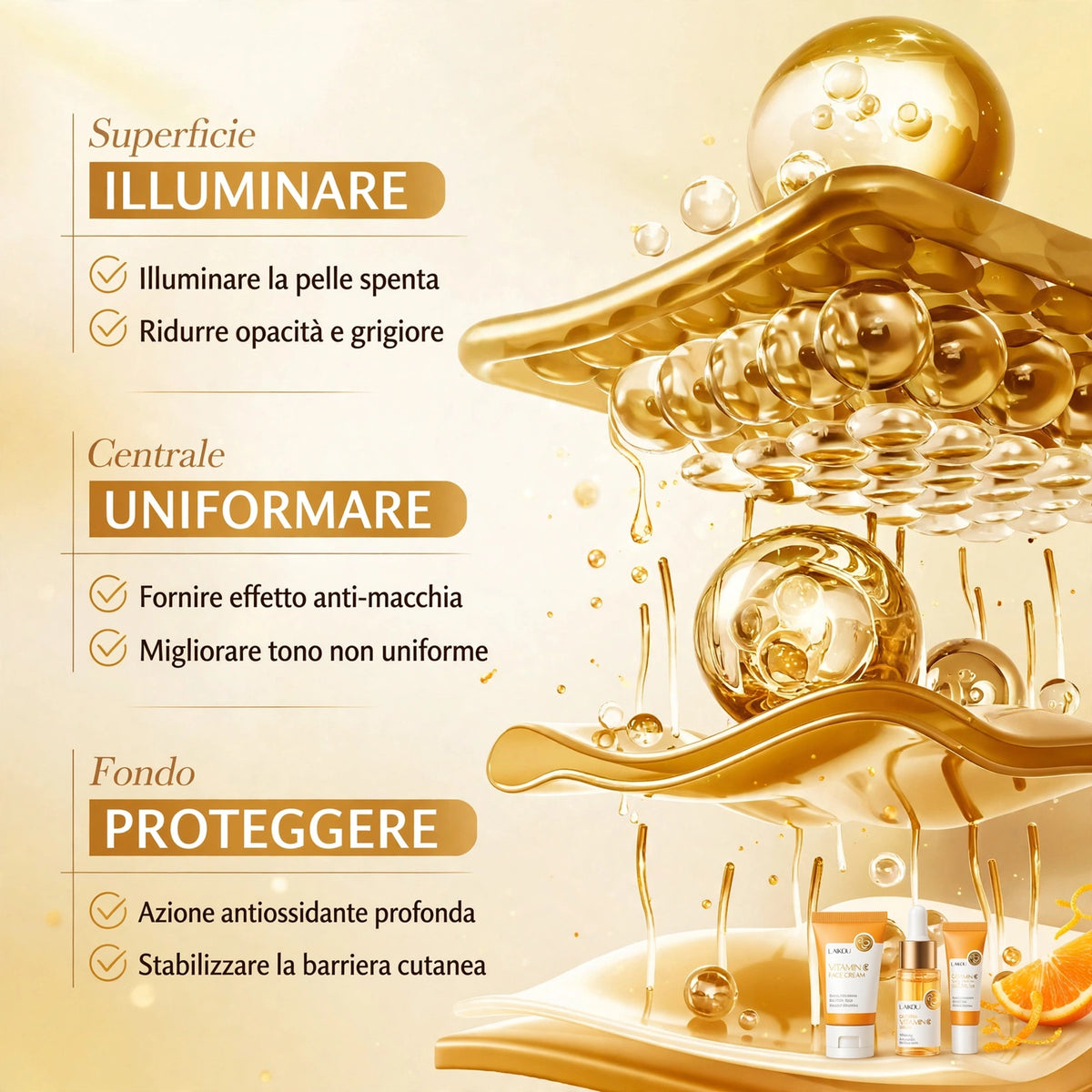 Set LAIKOU Vitamina C